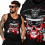 TANK TOP HORROR COP AND GUNS